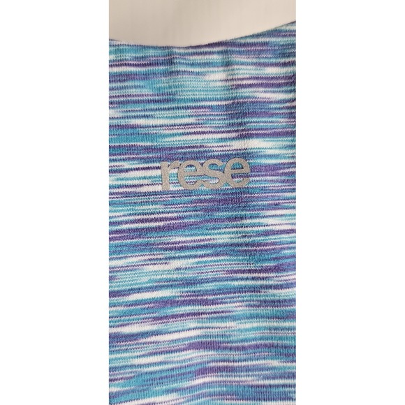 NWT Rese pilates Stacey space dye tank turquoise /purple Sz L - Picture 6 of 6